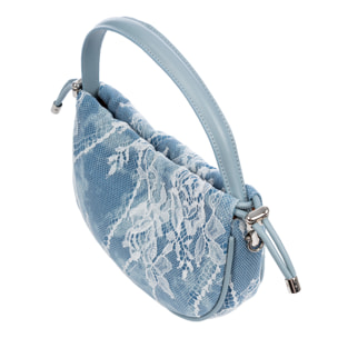 Bradano Bolso de mano Mujer. Fabricado en tela y piel sintética PU.