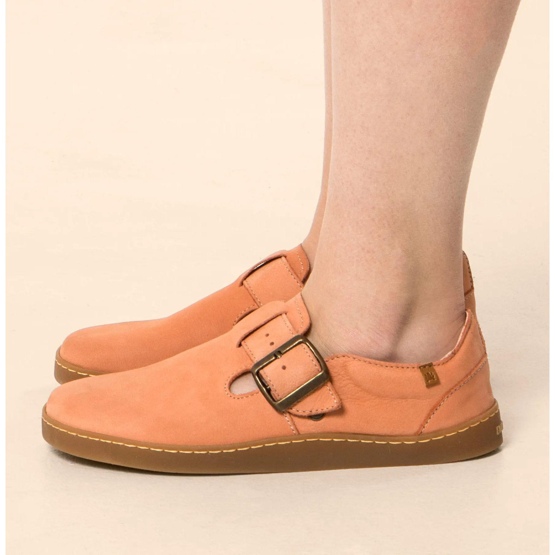 Zapatos N5913 NOBUCK LAVADO SALMON/ ORIGEN color Salmon