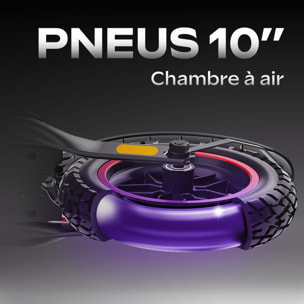 Trottinette électrique URBANGLIDE RIDE 100 PLUS RECONDITIONNE – 25 km/h – Autonomie 25 km – Batterie 36V 7,8Ah