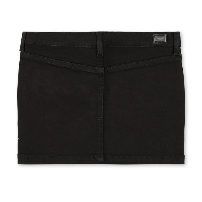 PHILIPP PLEIN Denim Skirt Signature