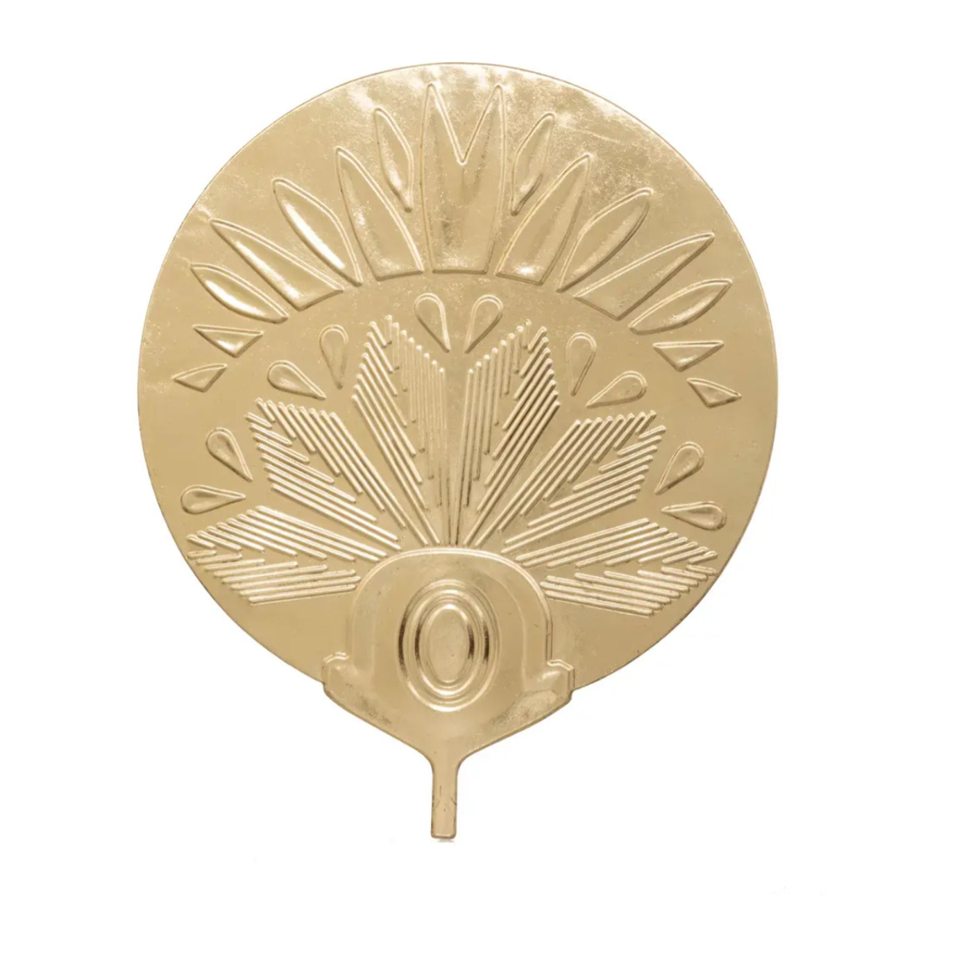 Déco murale "Aina" métal doré 57x70cm