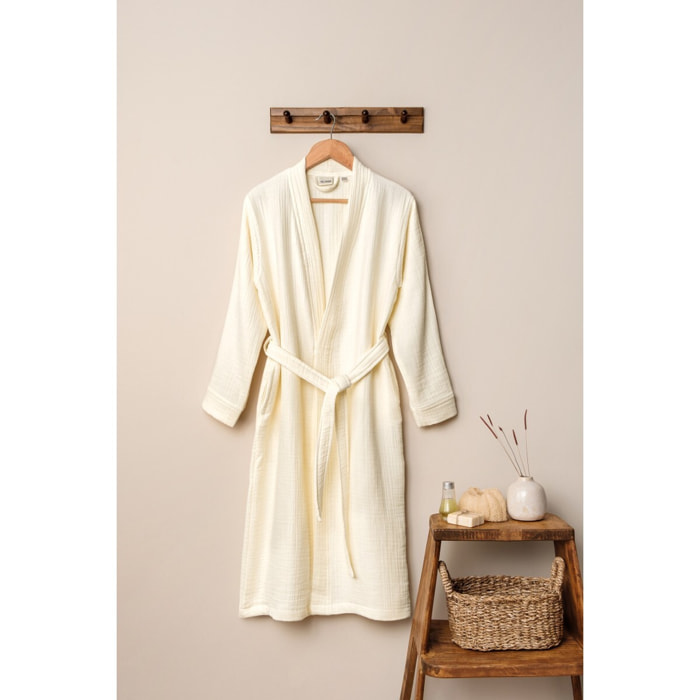 Peignoir gaze de coton