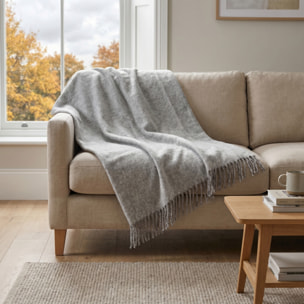 Plaid in poliestere - Grigio