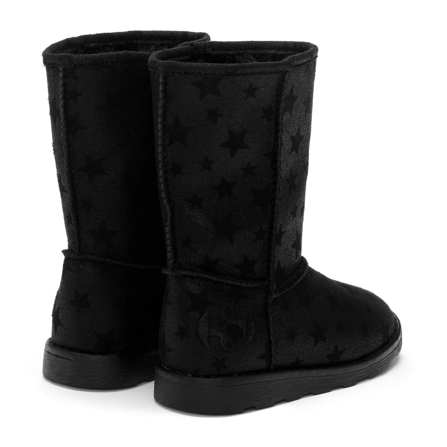 Superga - Botas Niña Negro - 4035 KIDS SHADED STARS