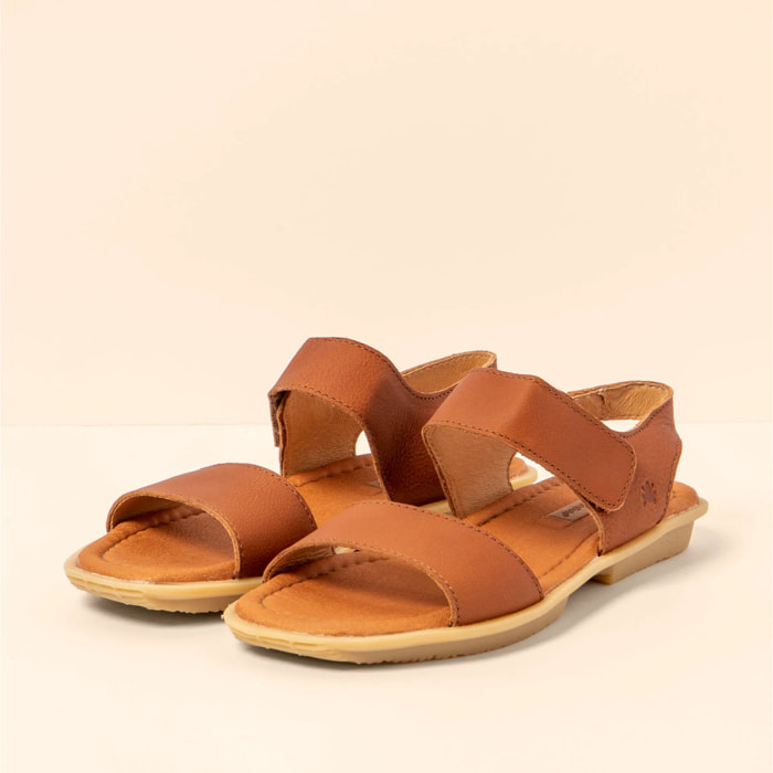 Sandalias N5930 WAX NAPPA TOFFEE / MAKISU color Toffee