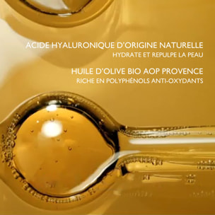 La Provençale Oleo-Jeunesse - Sérum Booster d'Hydratation Anti-âge - Omégas d'huile d'Olive verte & Acide hyaluronique - Tous ty