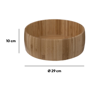 Corbeille à fruit en bambou 30 cm