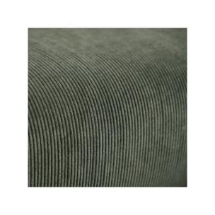 Fauteuil rotatif 360 en velours avec accoudoirs style vintage - ISMA