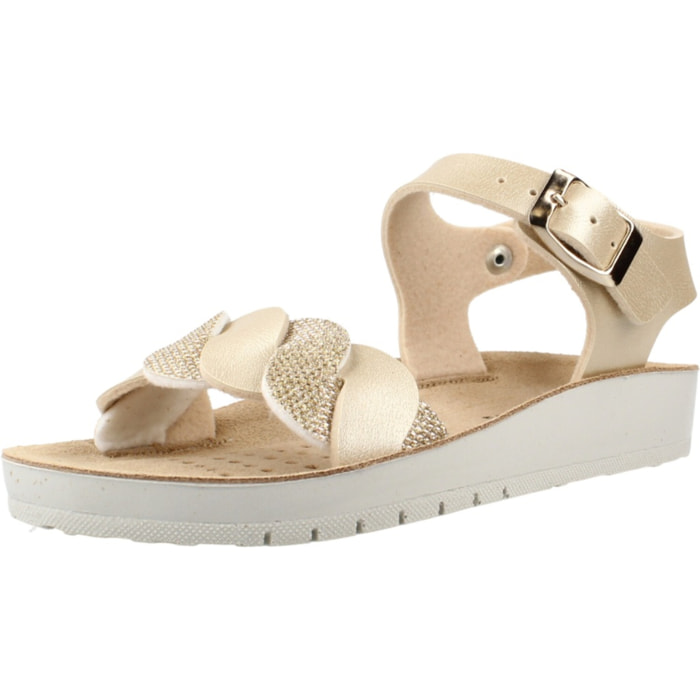Sandalias Niña de la marca GEOX  modelo J SANDAL COSTAREI ORO