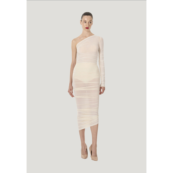 Gonna Sheer Drape Skirt