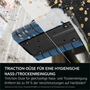 AEG Aspiradora sin cable Wet&Dry Serie 8000 de 80 min de autonomía AW82U1DB