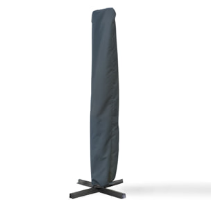 Parasol Sombra 360° rond Ø3m gris + housse