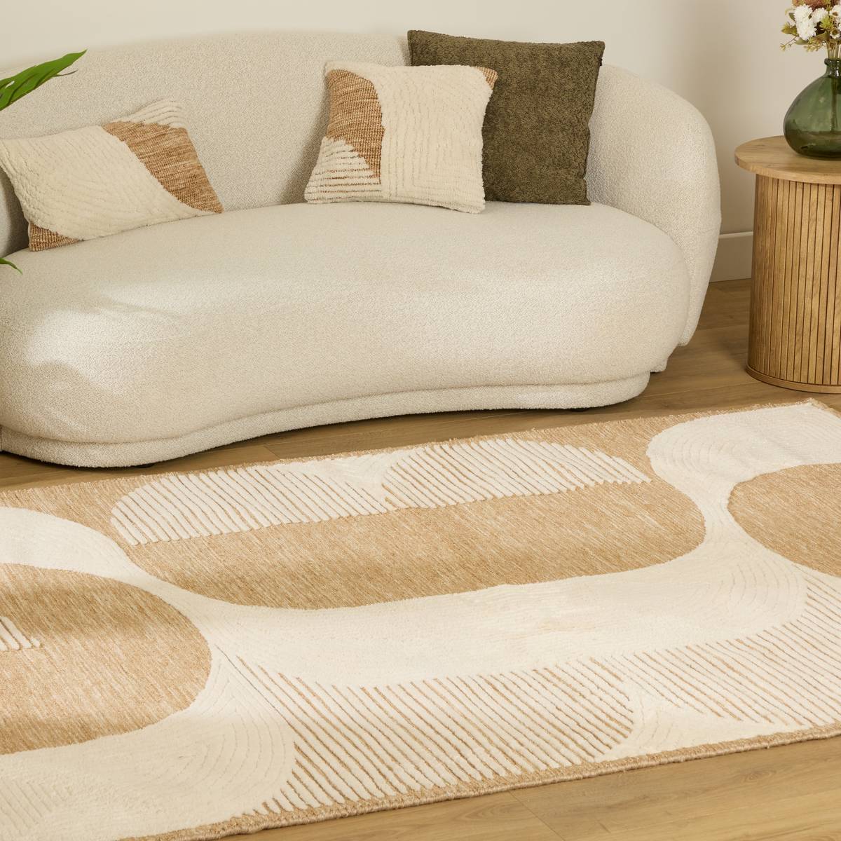 Tapis Loomia rectangulaire 160x230cm géométrique