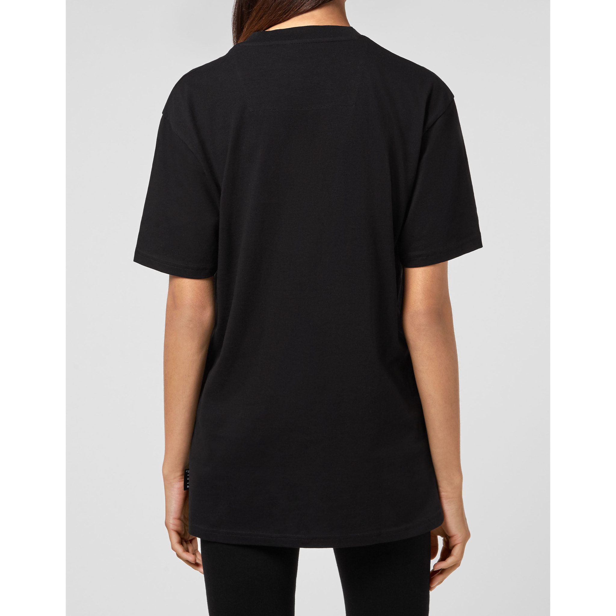 PHILIPP PLEIN T-Shirt Round Neck SKULL