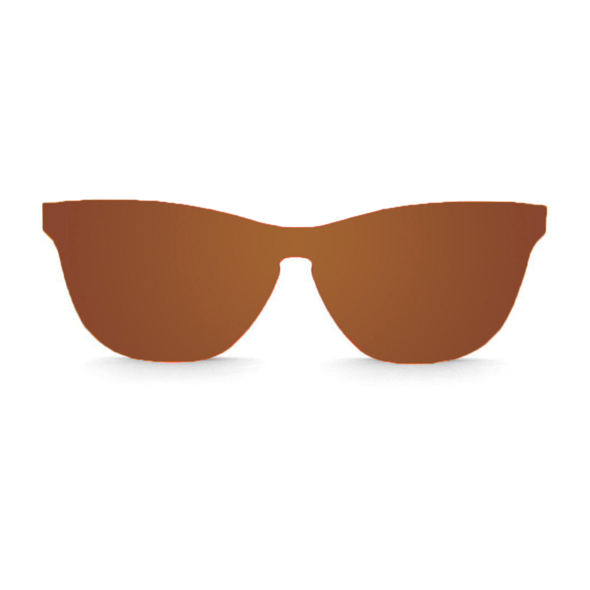 Gafas de sol PALO ALTO SIENA - Plana marrón y patillas marrón