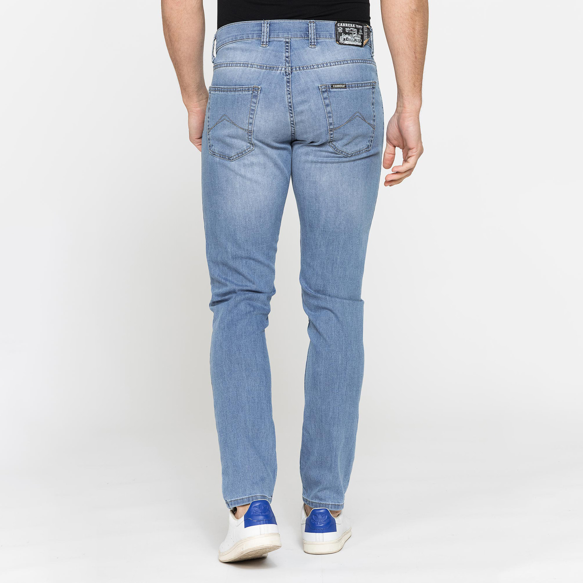 JEANS 5 TASCHE MOD. 717 SLIM FIT IN DENIM STRETCH LEGGERO