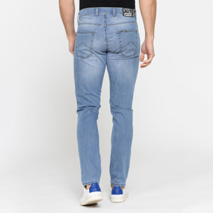 JEANS 5 TASCHE MOD. 717 SLIM FIT IN DENIM STRETCH LEGGERO