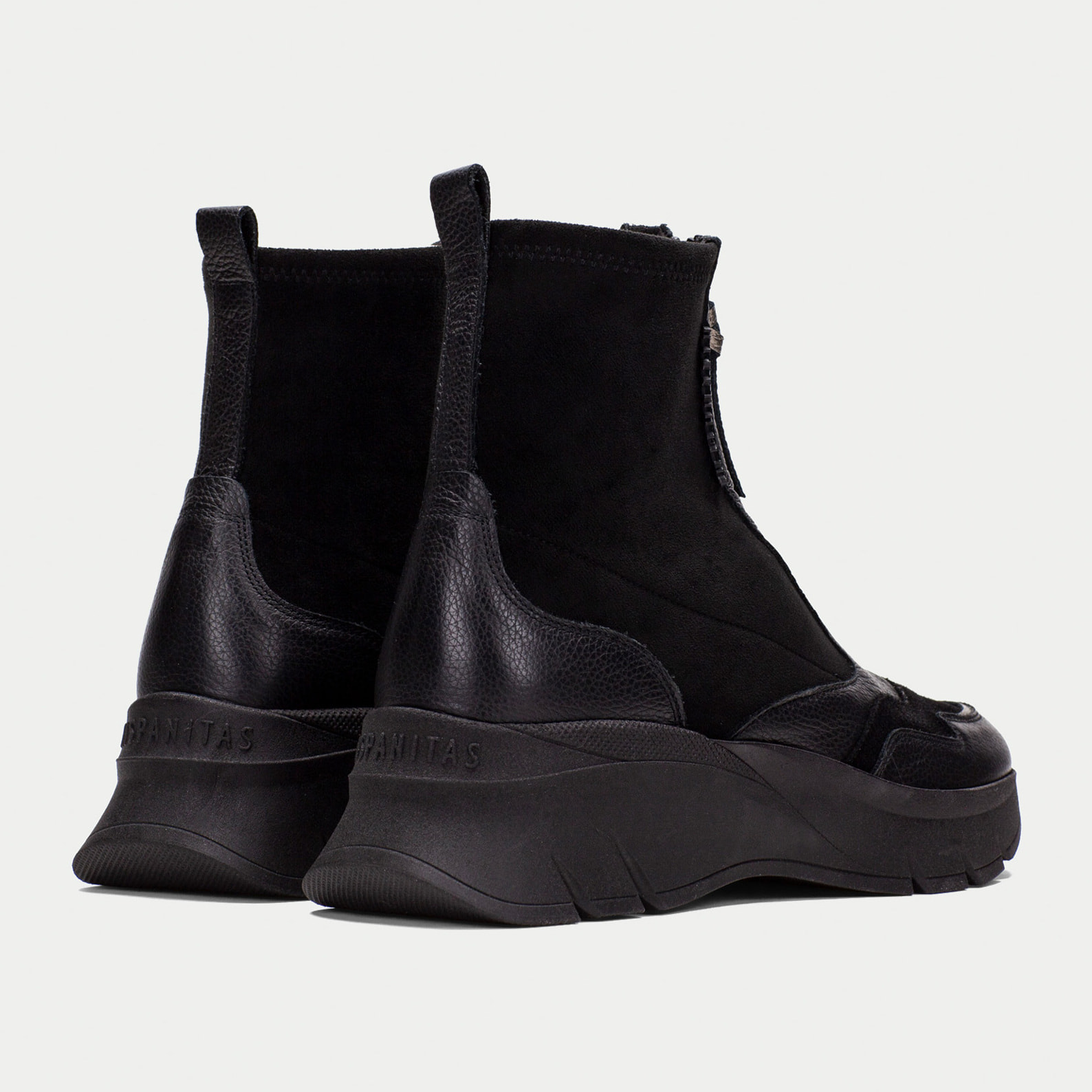 Botin sport Helsinki Negro 5 cm