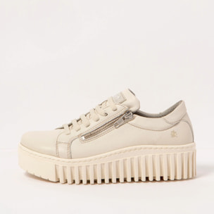Zapatos 1538 NAPPA CREAM/BRIGHTON color Cream