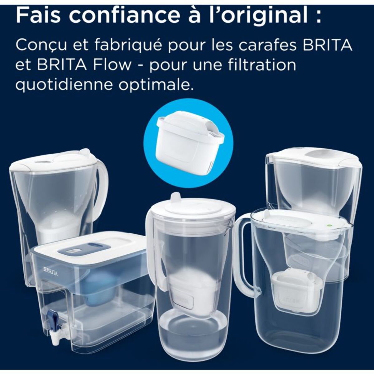 Cartouche filtrante BRITA 2 cartouches Maxtra Pro Pure performance