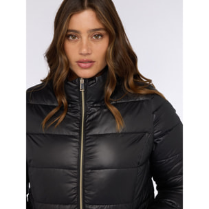 Fiorella Rubino - Plumífero acolchado con cuello alto - Negro