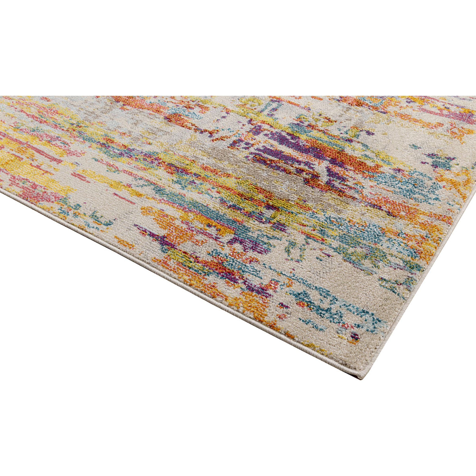 Tapis rectangulaire multicolore 160 x 230 cm DOJA
