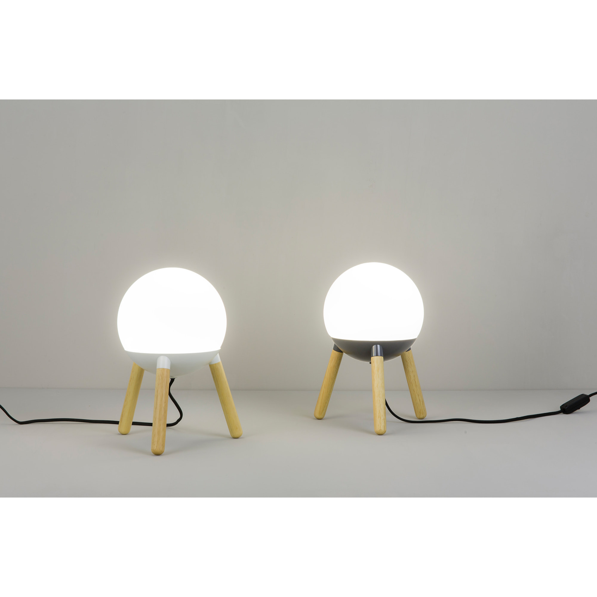 MINE GLASS Sobremesa gris