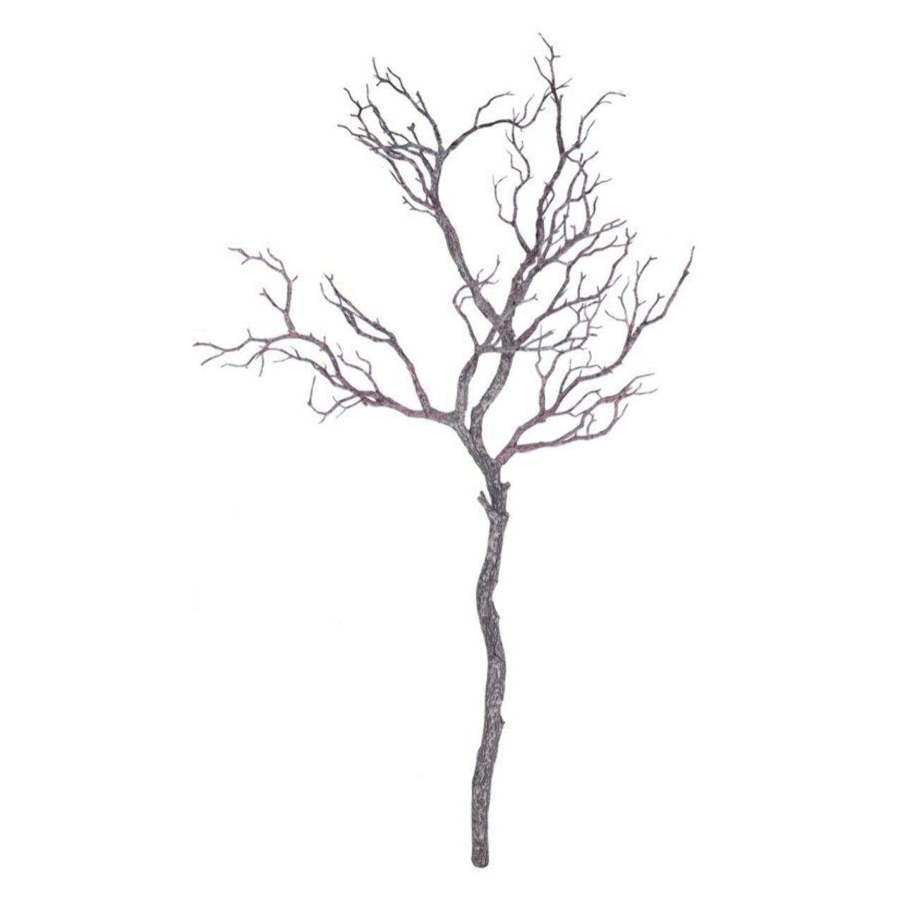 Ramo marrone rosa cm0,5xh95,2x0,5