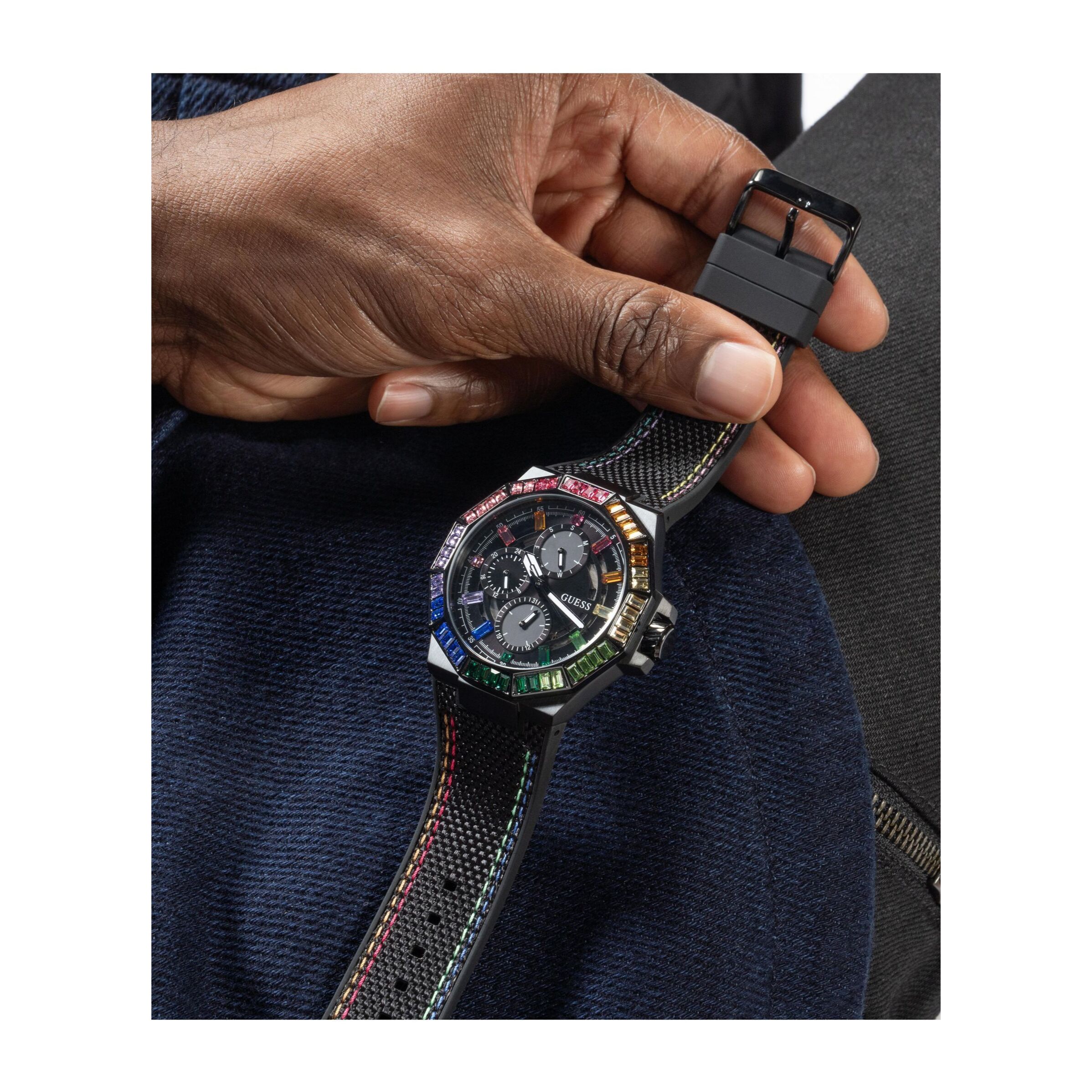 Guess Quartz Chronograph Watch Gt Energy