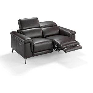 Sofá Angel Cerda de piel de vacuno 170x103x99cm