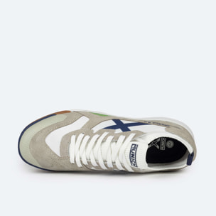 MUNICH GRESCA 2.0 Zapatillas fútbol sala Diseño Futurista Blanco y Gris
