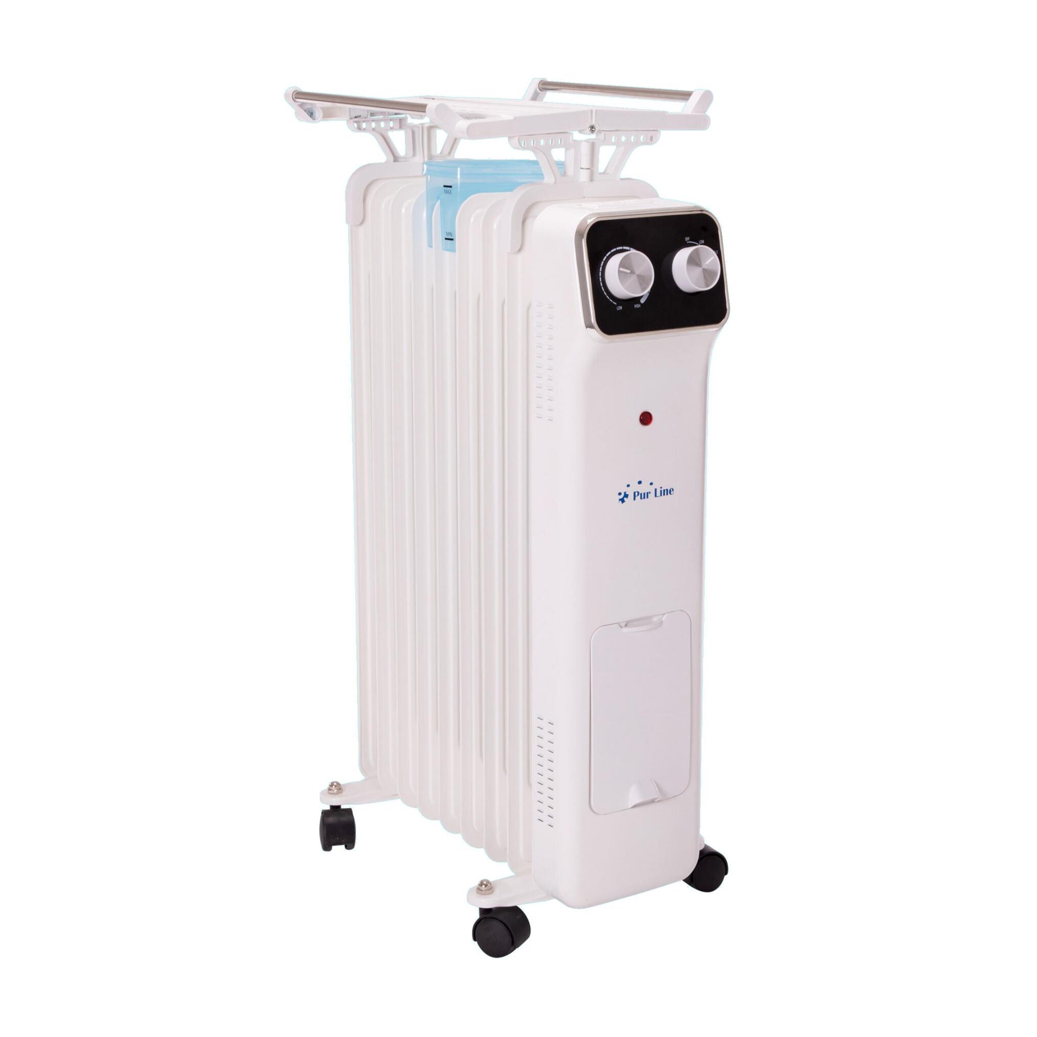 Radiateur d'huile blanc avec réservoir d'humidification 2000   W