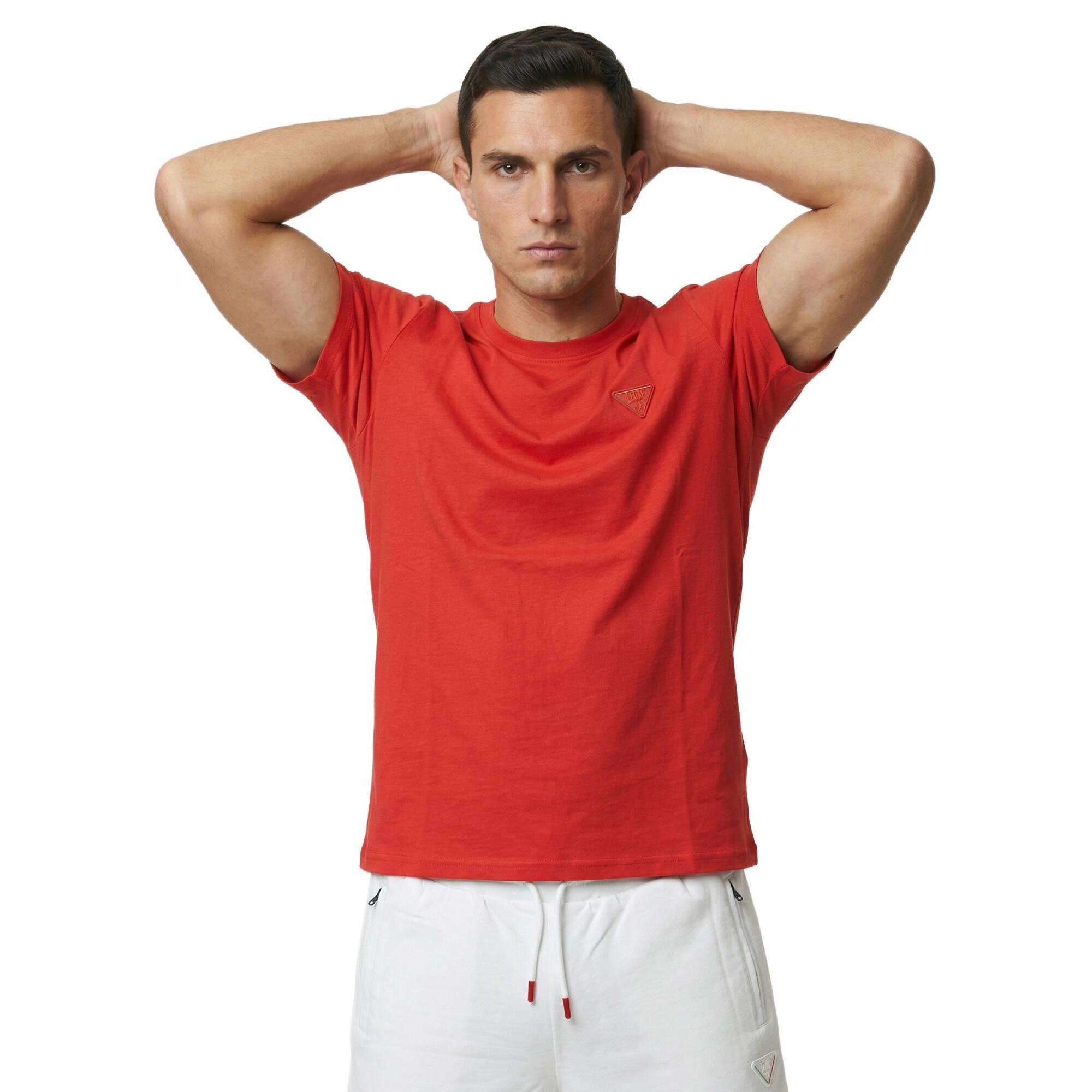 Camiseta deportiva de manga corta para hombre