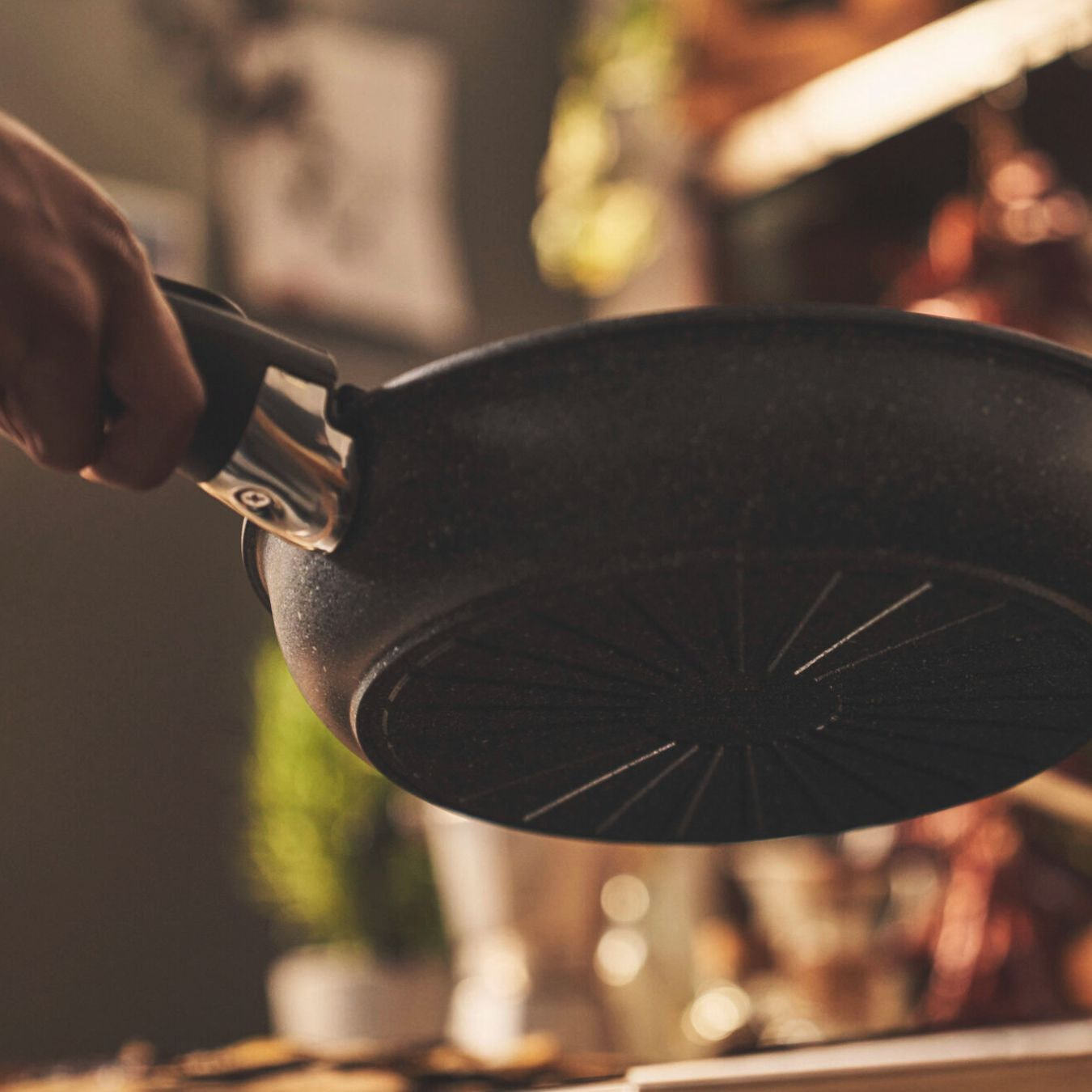 Poêle, 26 cm, Aluminium, Revêtement antiadhésif en céramique