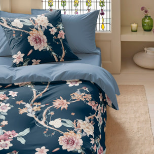 Housse de couette saori marin