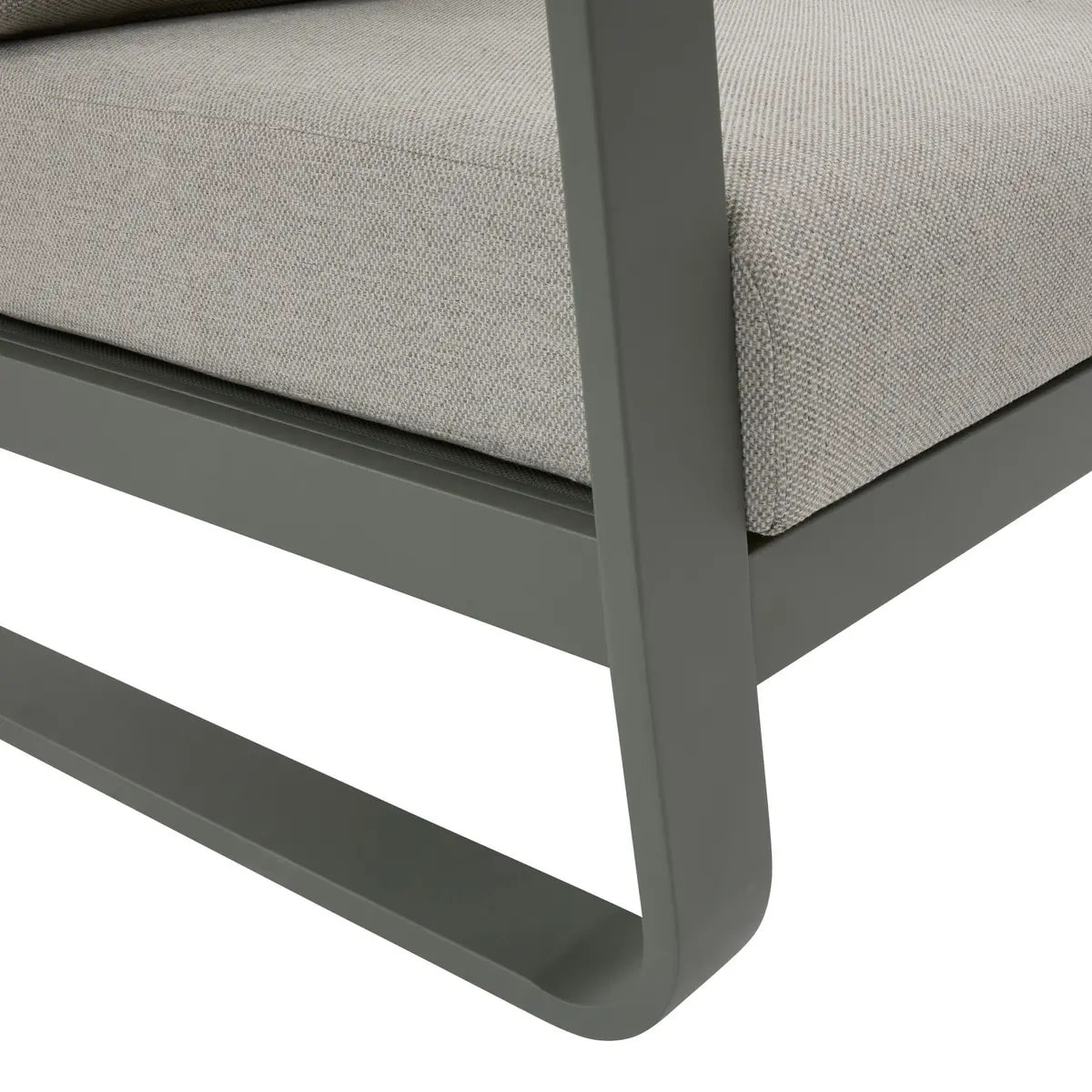 Canapé de jardin Domilly 2 places vert laurier