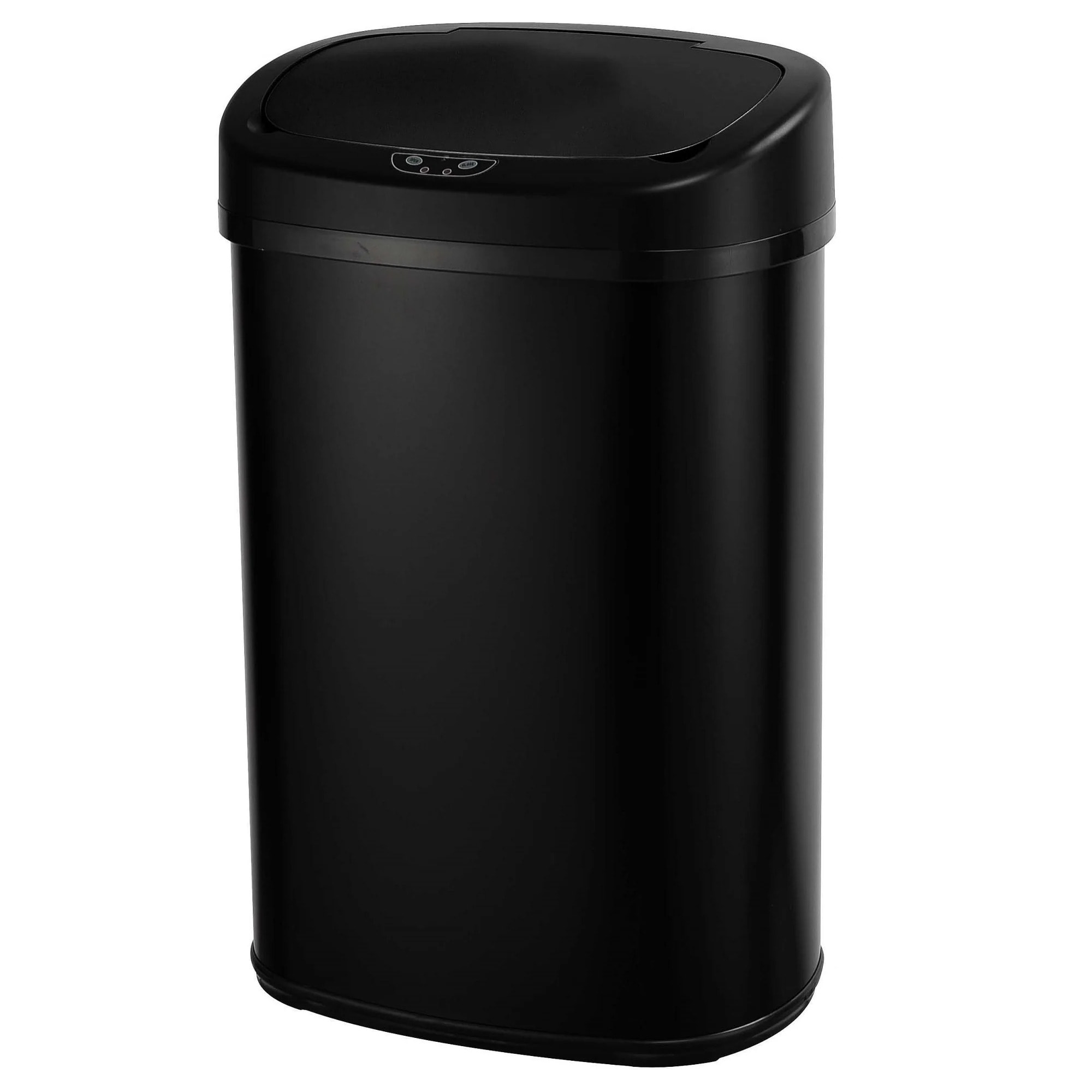 Poubelle automatique inox MAJESTIC noir 58L