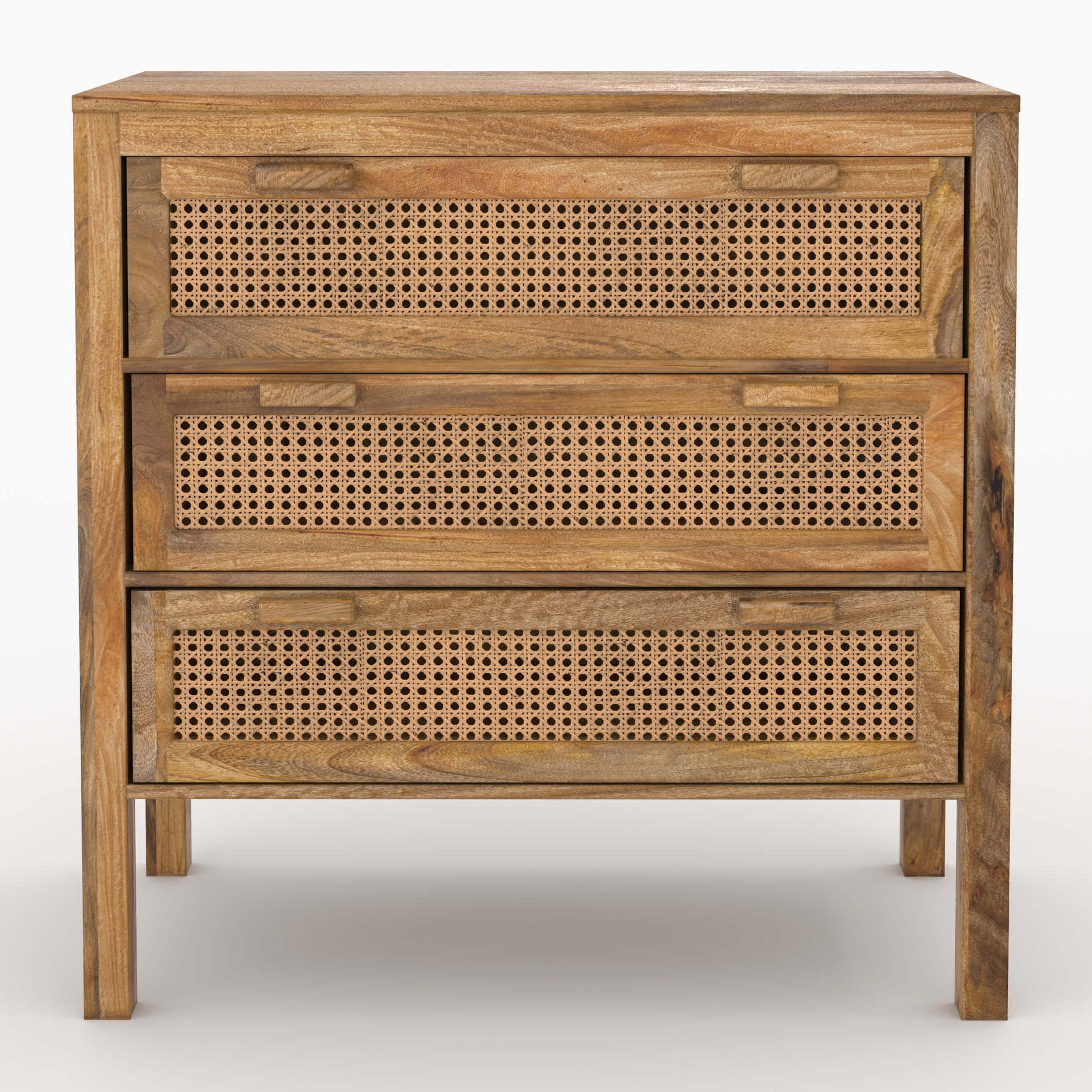 Ensemble commode et armoire en bois - Tiki