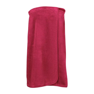 Pareo pur coton 420 g/m² uni rose Elea fuchsia