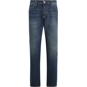 PHILIPP PLEIN Super Straight Cut Jeans Basic Cocco Label