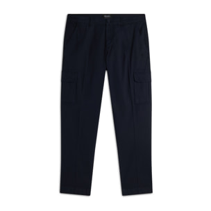 Pantaloni Chino Regular Fit da Uomo con Tasconi Cargo