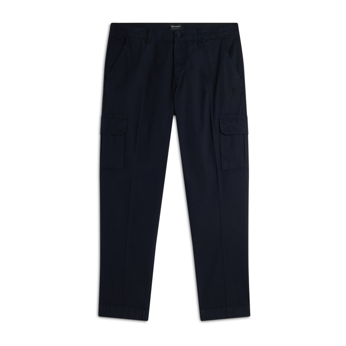 Pantaloni Chino Regular Fit da Uomo con Tasconi Cargo