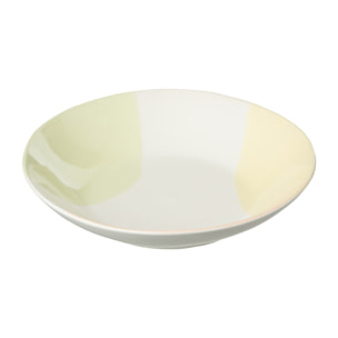 J-Line assiette Profonde Point - porcelaine -mix