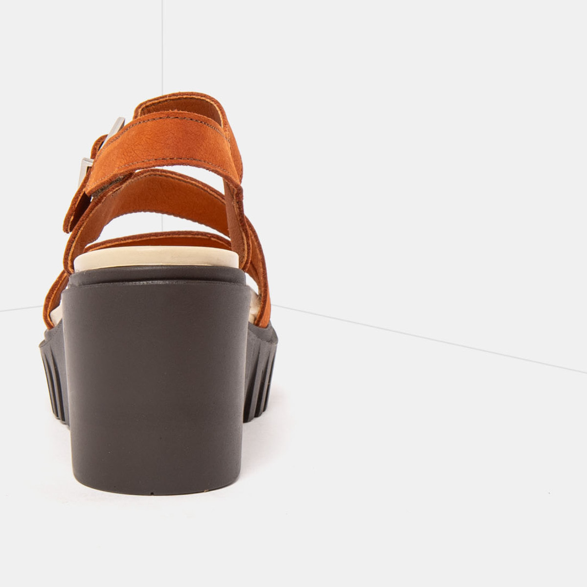 Sandalia de cuña 2080 NOBUCK D.ORANGE-BROWN/ CATANIA color D.orange-brown