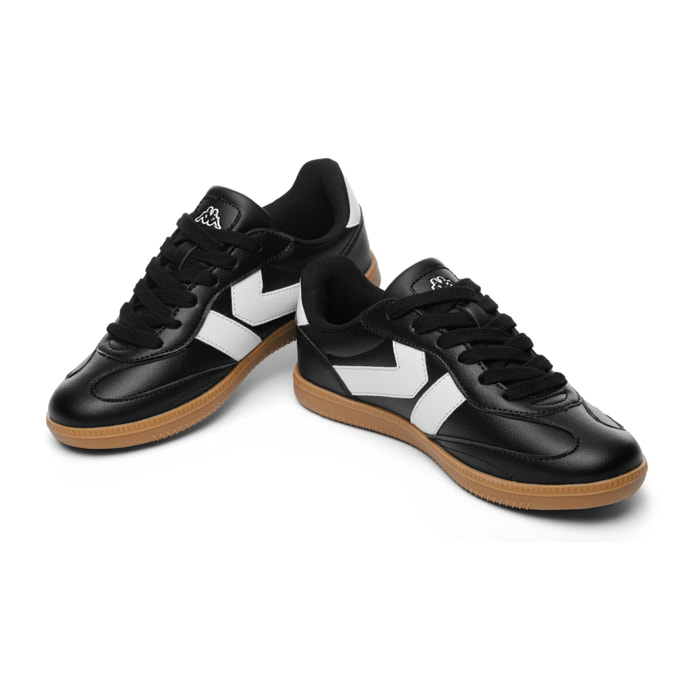 Kappa - Sneakers Uomo Donna Nero - Logo Marker