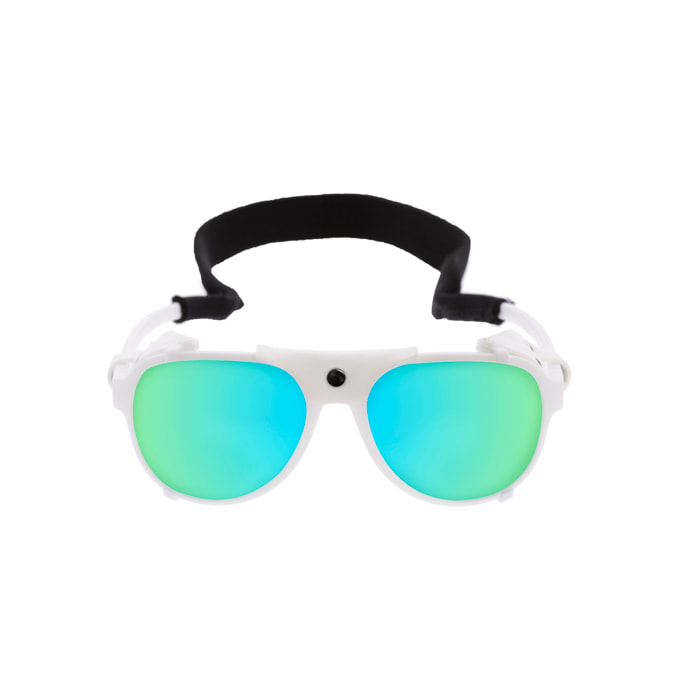 Gafas de sol OCEAN MAUI - montura blanca / lentes Revo azules