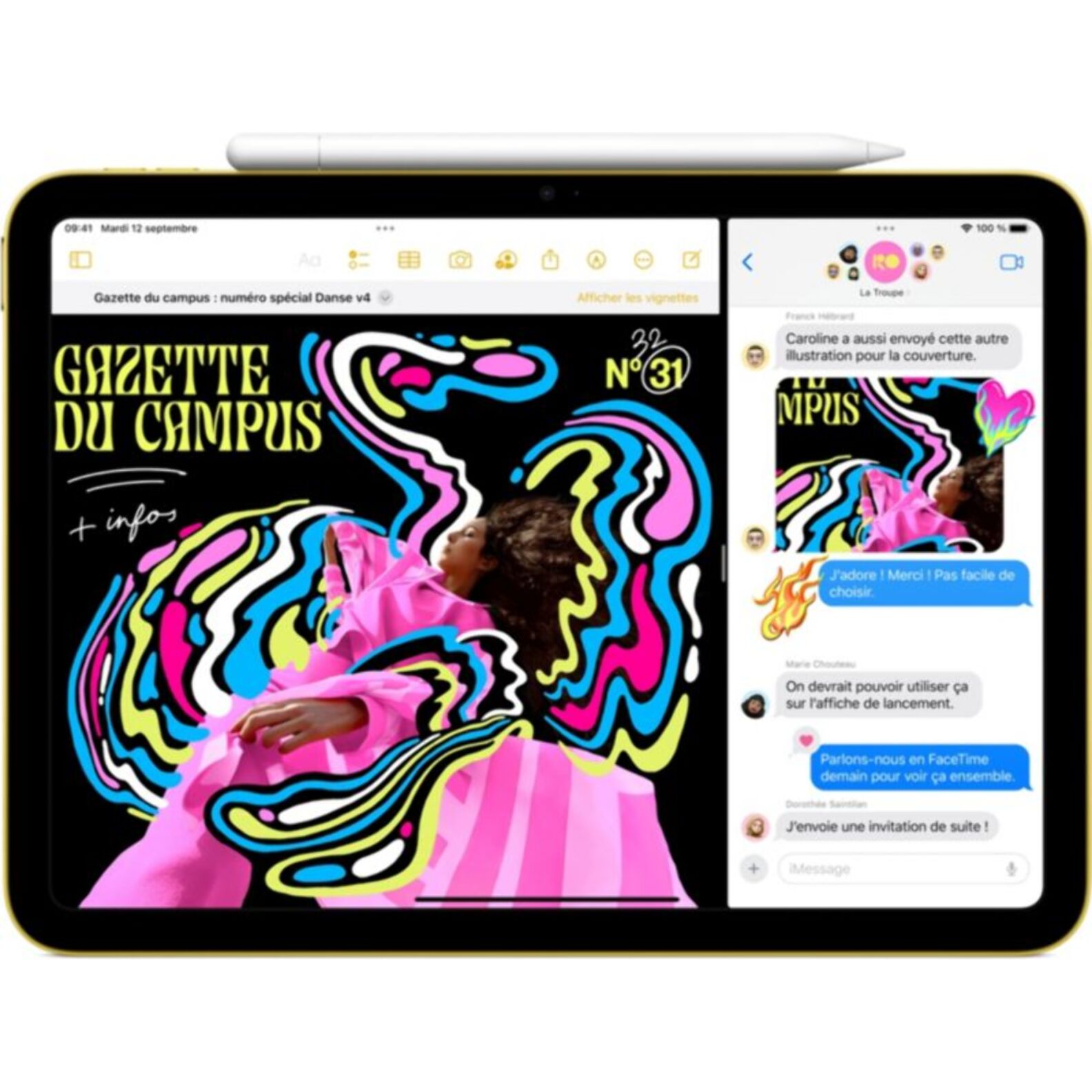 Tablette Apple IPAD 10.9 64Go Rose