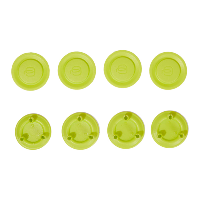 Piquadro Set di 8 copriruota in colori assortiti