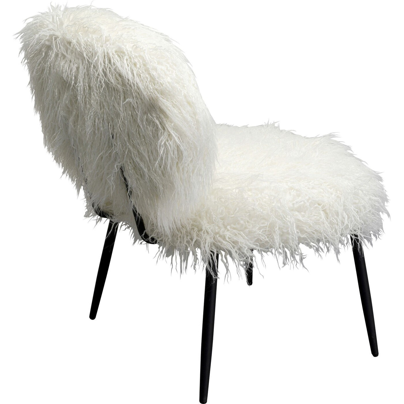 Fauteuil Hairy blanc Kare Design