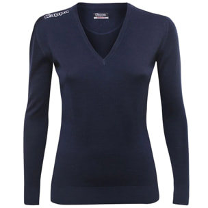 Kappa - Camisetas Mujer Azul - KAPPA4GOLF TABIS